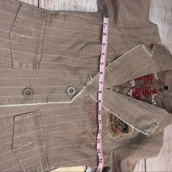 Love Stitch Denim Blazer - Picture 6 of 8